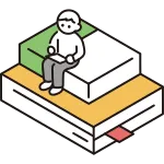 Books And People SVG Icon